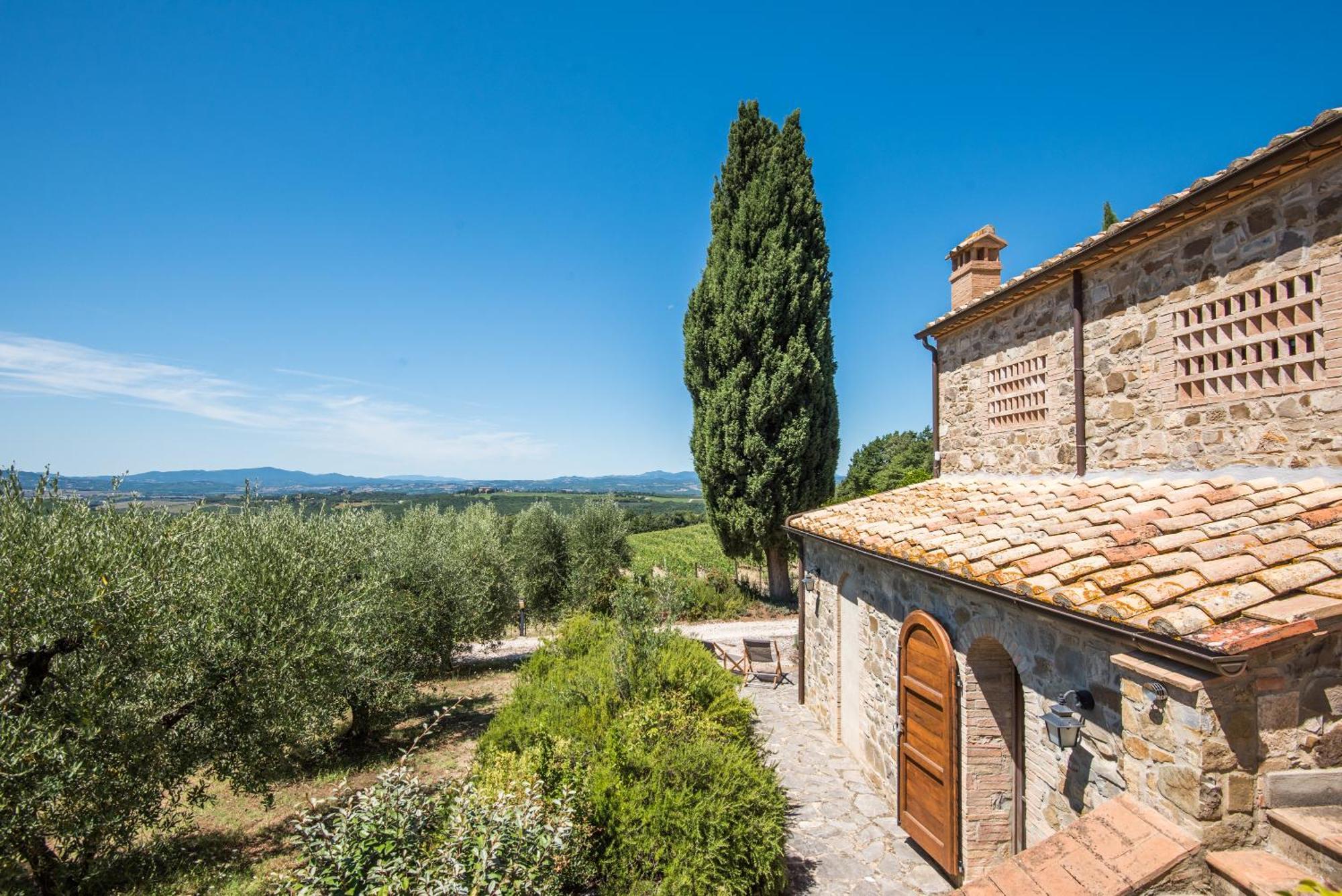 Ginepro Apartment Podere Giardino Montalcino Buitenkant foto