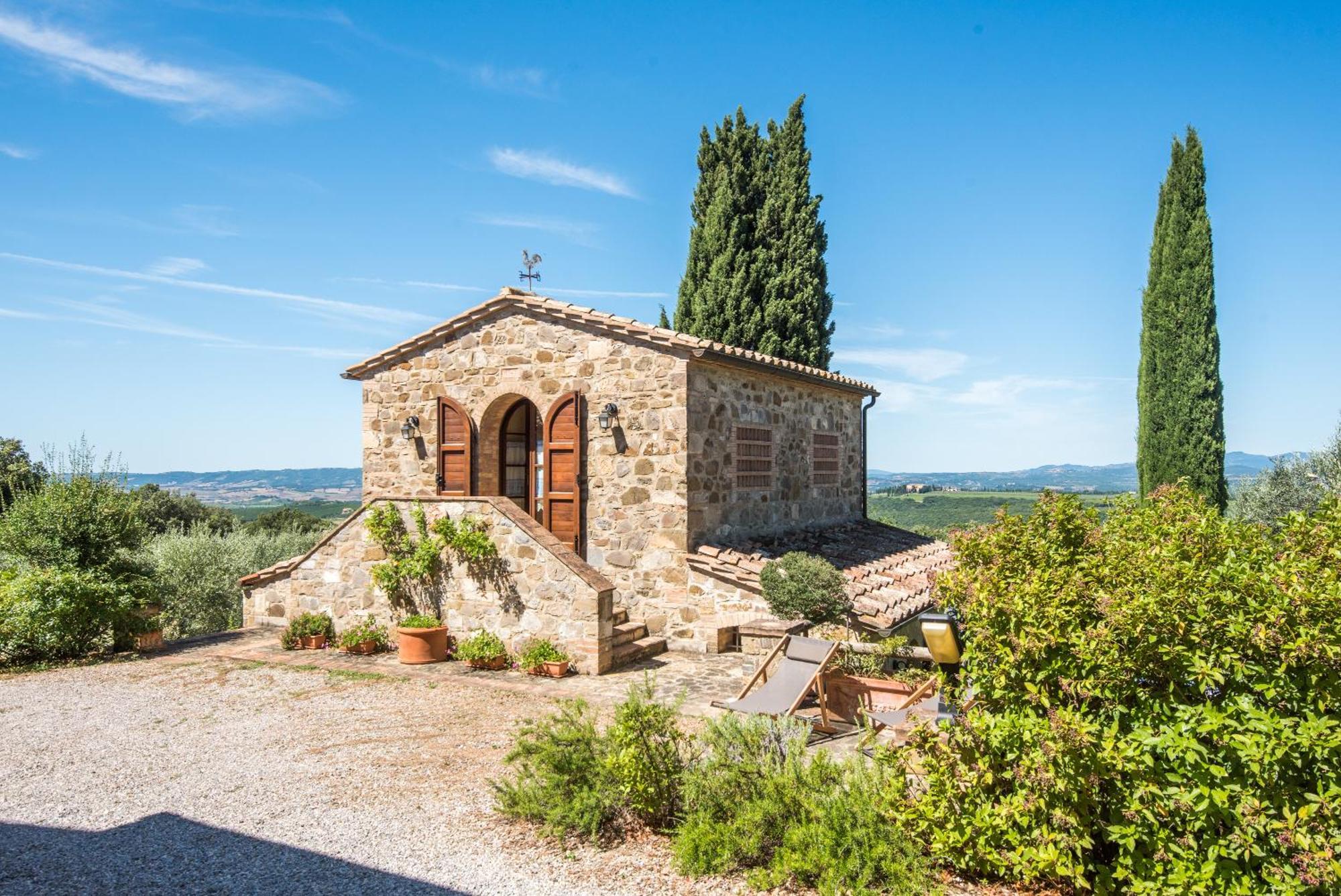 Ginepro Apartment Podere Giardino Montalcino Buitenkant foto