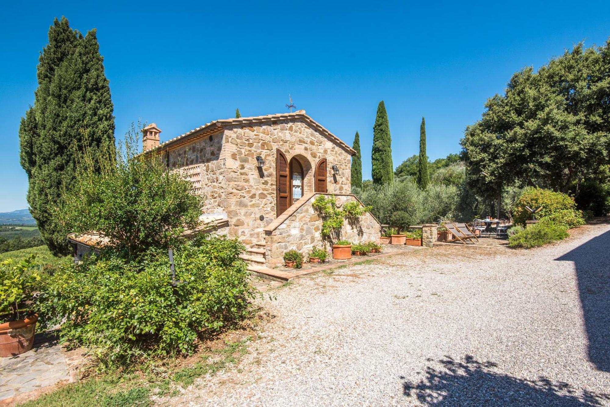 Ginepro Apartment Podere Giardino Montalcino Buitenkant foto
